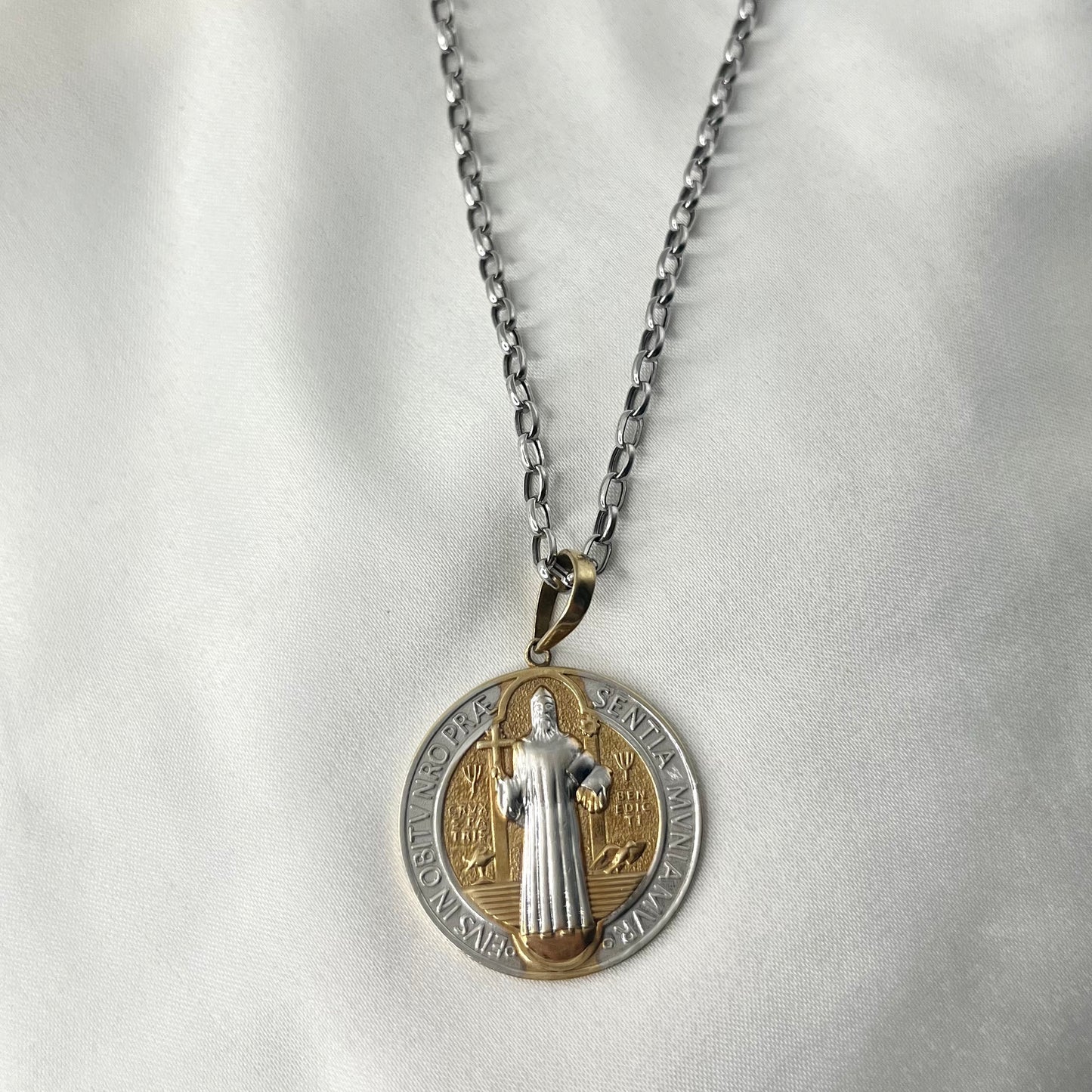 St. Benedict Medal Necklace NL113