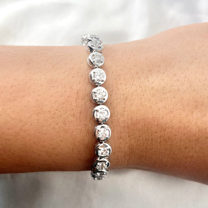 Tennis Bracelet Natural Diamond BR102