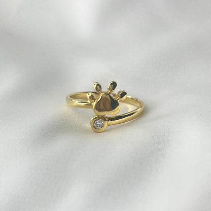 Paw Diamond Ring RG017