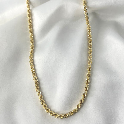 Mens Rope Necklace 2MM MN028