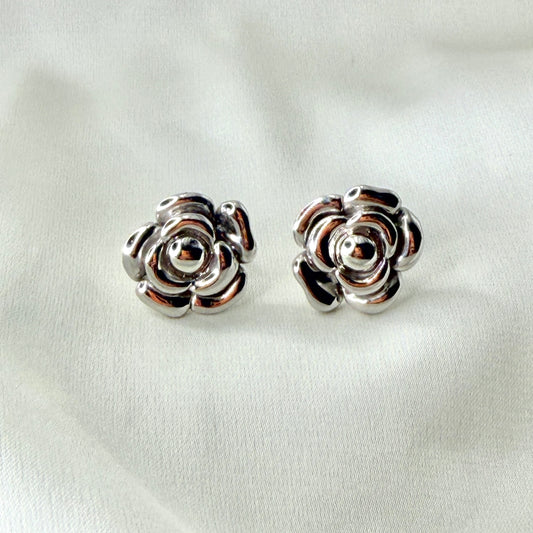 Glossy Flower Earrings ER014