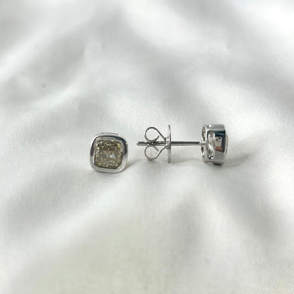 Champagne Diamond Earrings ER179