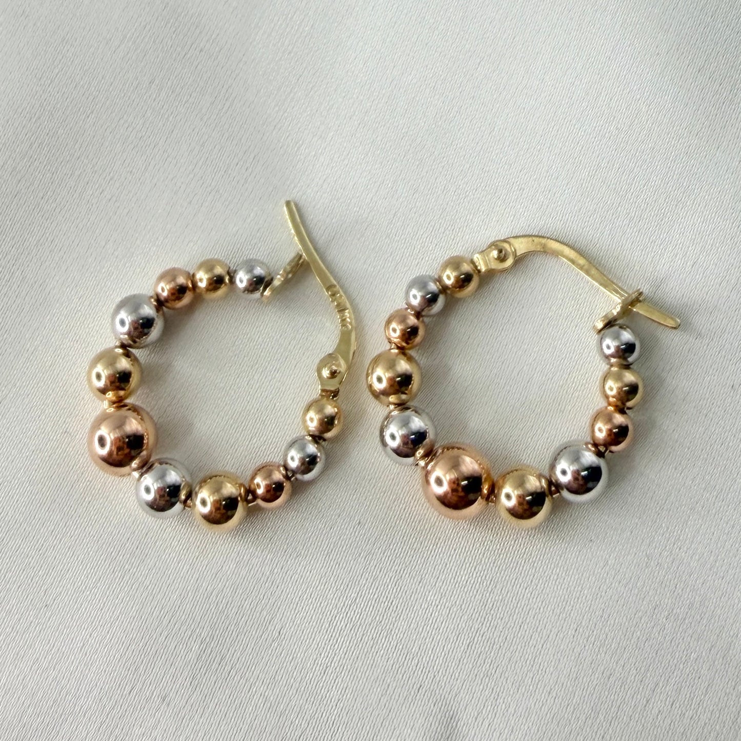 Tri Color Bubble Creole ER013