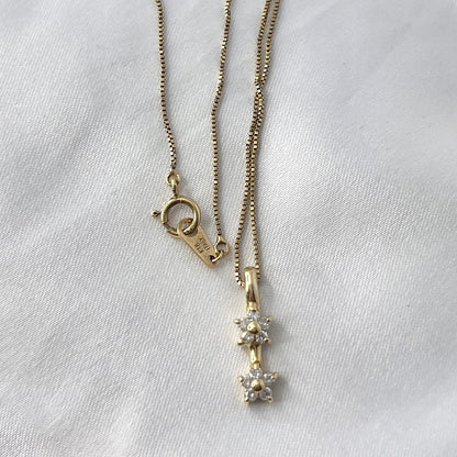 Double Rositas Diamond Necklace NL185