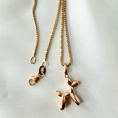 Bubble Dog Necklace NL212