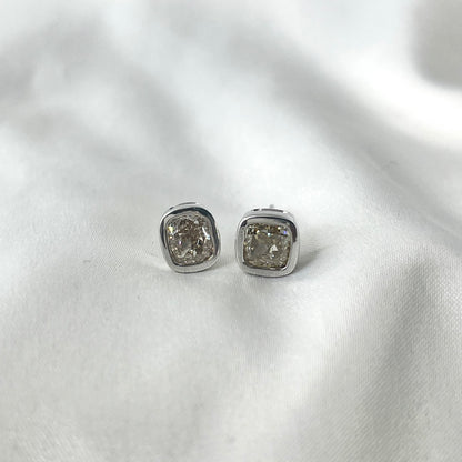 Champagne Diamond Earrings ER179