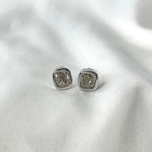 Champagne Diamond Earrings ER179