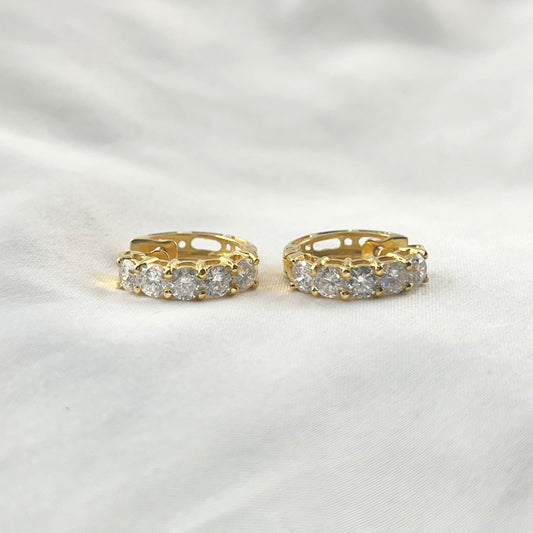 Lab Grown Diamond Creole Earrings ER175