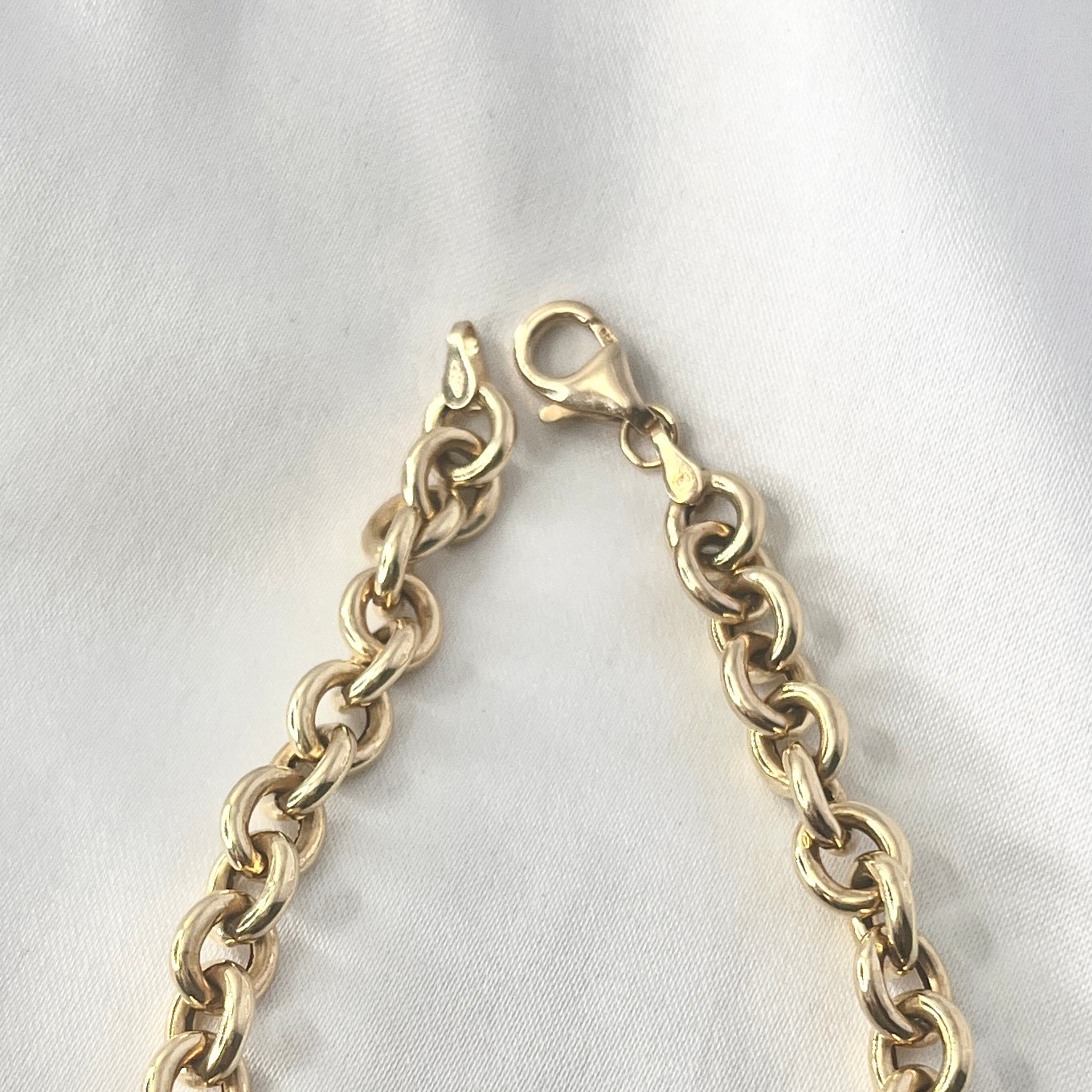 Chain Yellow Gold Bracelet BR107