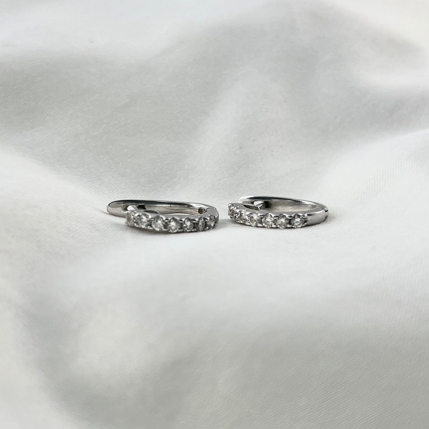 Diamond Creole White Gold DE013