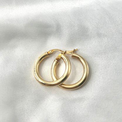 Yellow Gold Creole ER170