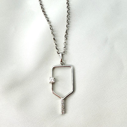 Diamond Paddle Necklace NL222
