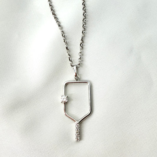 Diamond Paddle Necklace NL222