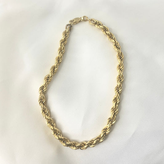 Rope Bracelet Mens 5MM MB020