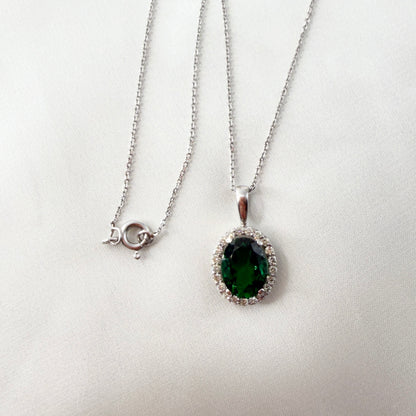 Diamond Emerald Birthstone DiaNL225