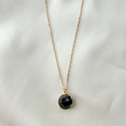 Black Diamond Necklace 1ct NL214