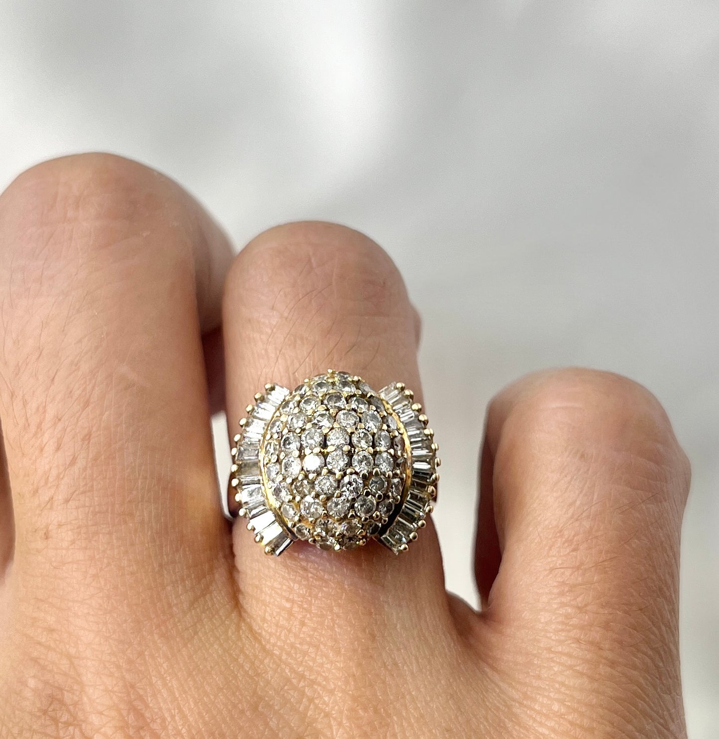 Pave Diamond Ring RG020