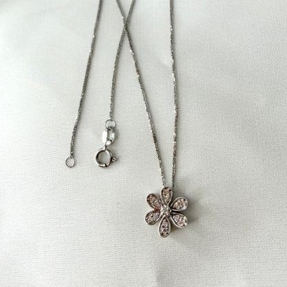 Floral Diamond Pendant NL210