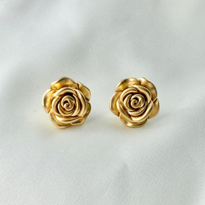 Matte Flower Earrings ER012