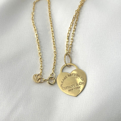 Heart Tag Pendant NL191