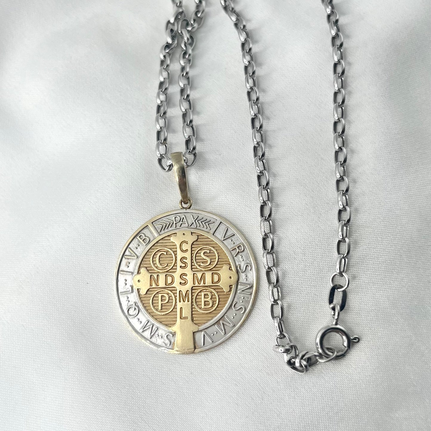 St. Benedict Medal Necklace NL113