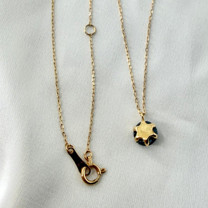 Black Diamond Necklace 1ct NL214