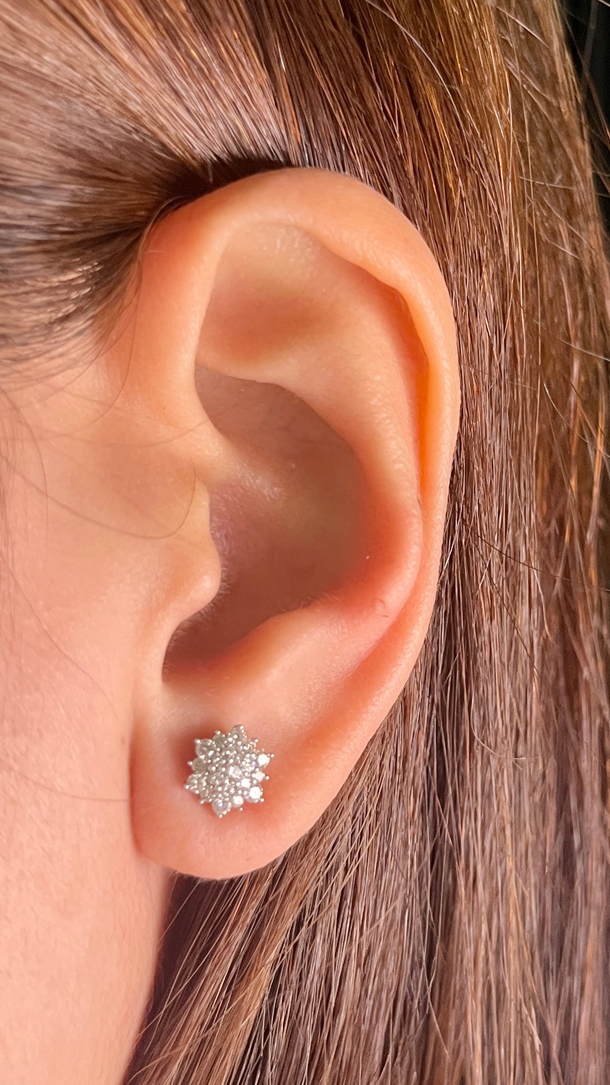 HK Diamond Rositas Earrings DE017