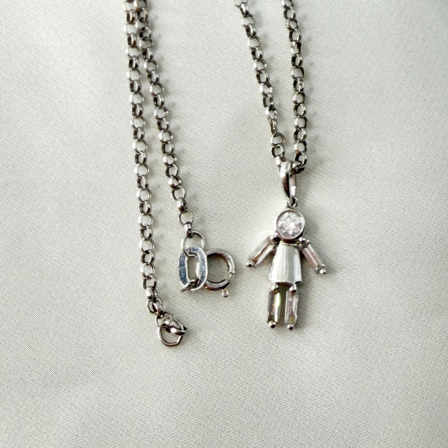 Little One Diamond Necklace NL217
