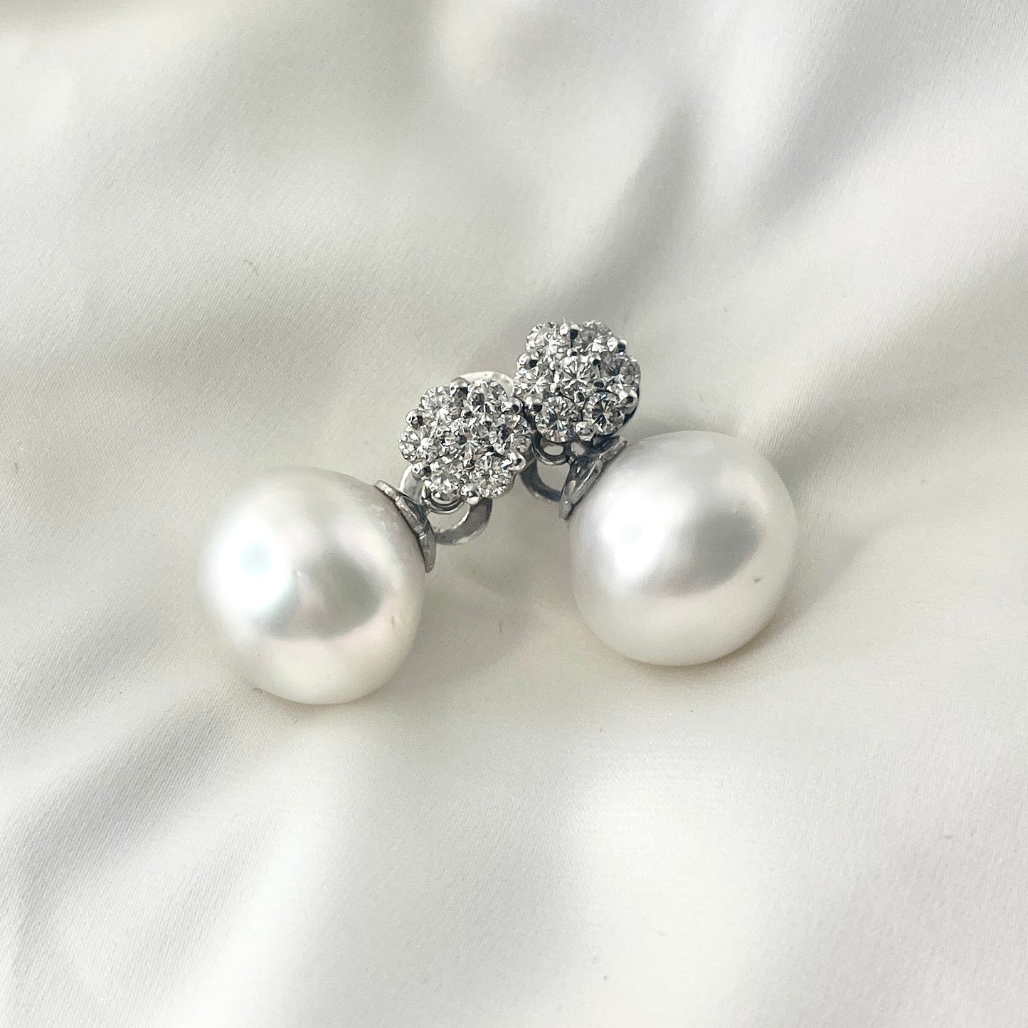 Pearl Rositas Diamond Danglings DE024