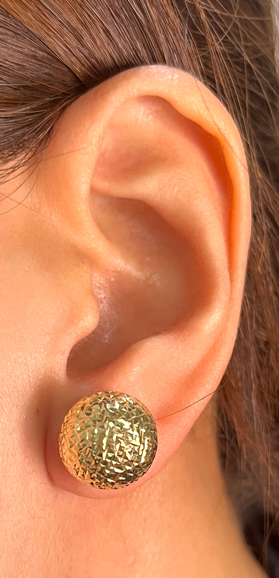 Glossy Ball Earrings ER005