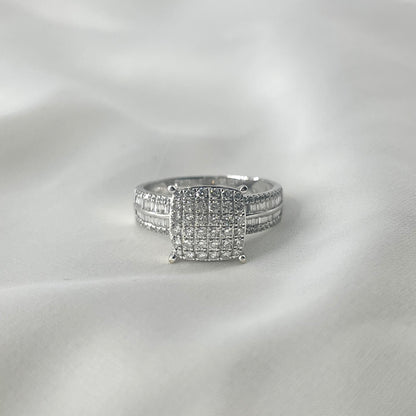 Square Illusion Diamond Ring RG021