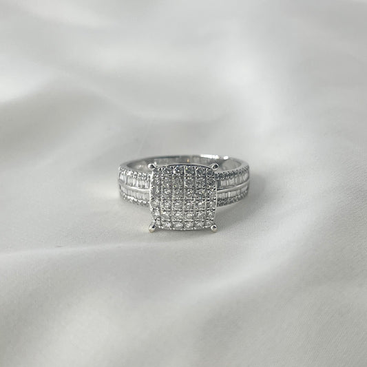 Square Illusion Diamond Ring RG021