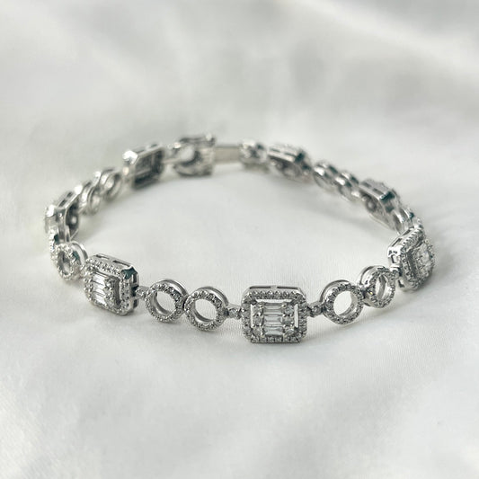 Emerald Illusion Bracelet BR098