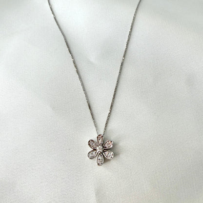 Floral Diamond Pendant NL210