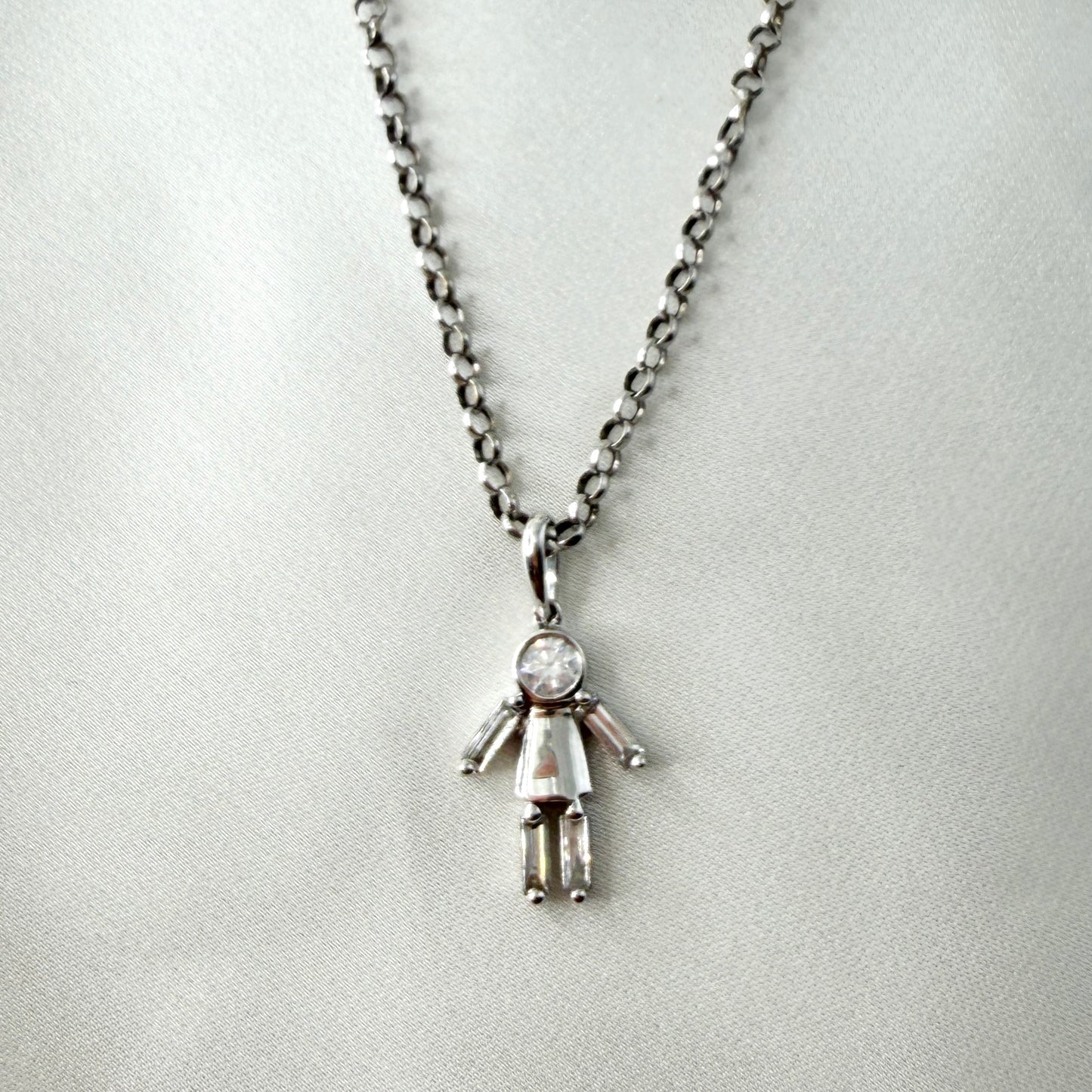 Little One Diamond Necklace NL217