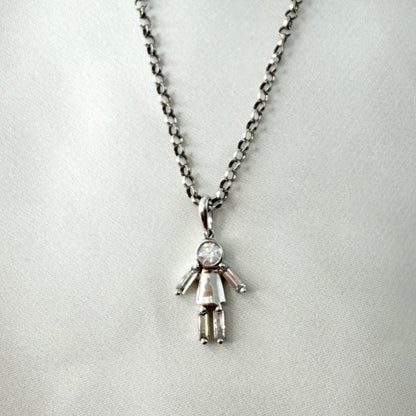 Little One Diamond Necklace NL217