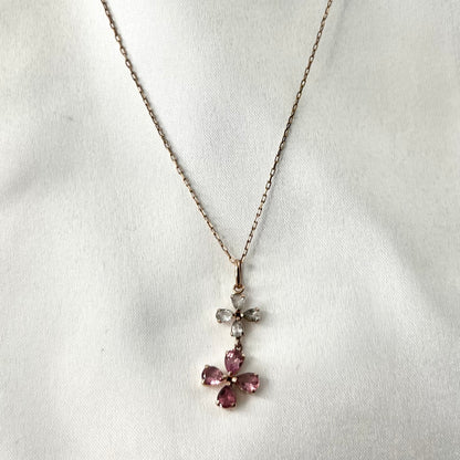 Birthstone Rose Gold Necklace NL101