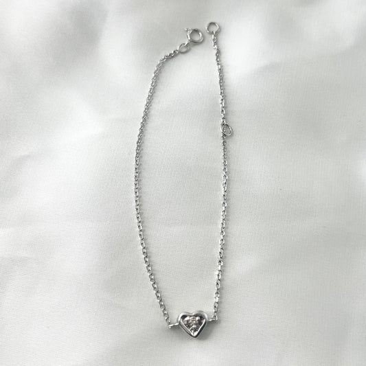 Heart Diamond Bracelet BR110