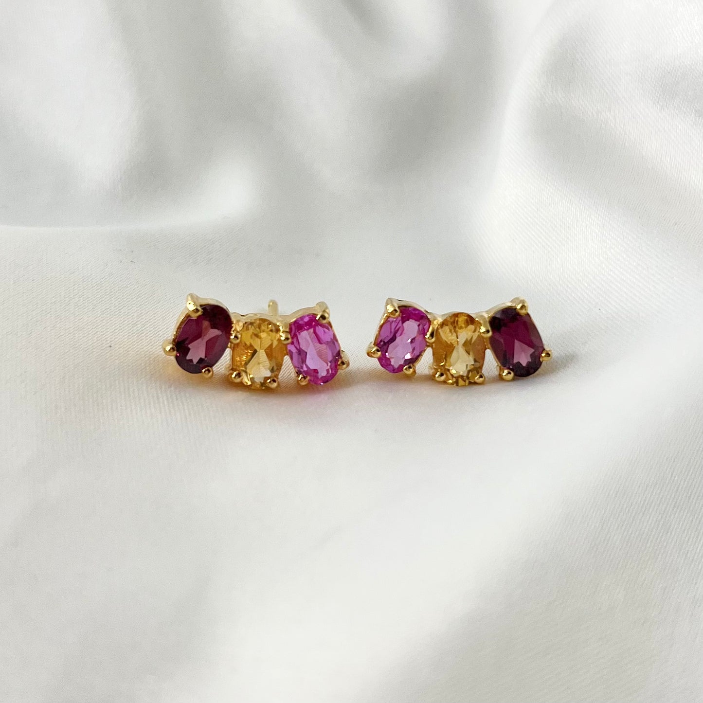 Birthstone Crawler Earrings ER102