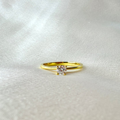 Lab Grown Dias Engagement Ring ER021