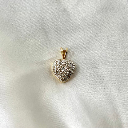 Heart Diamond Pendant PD031