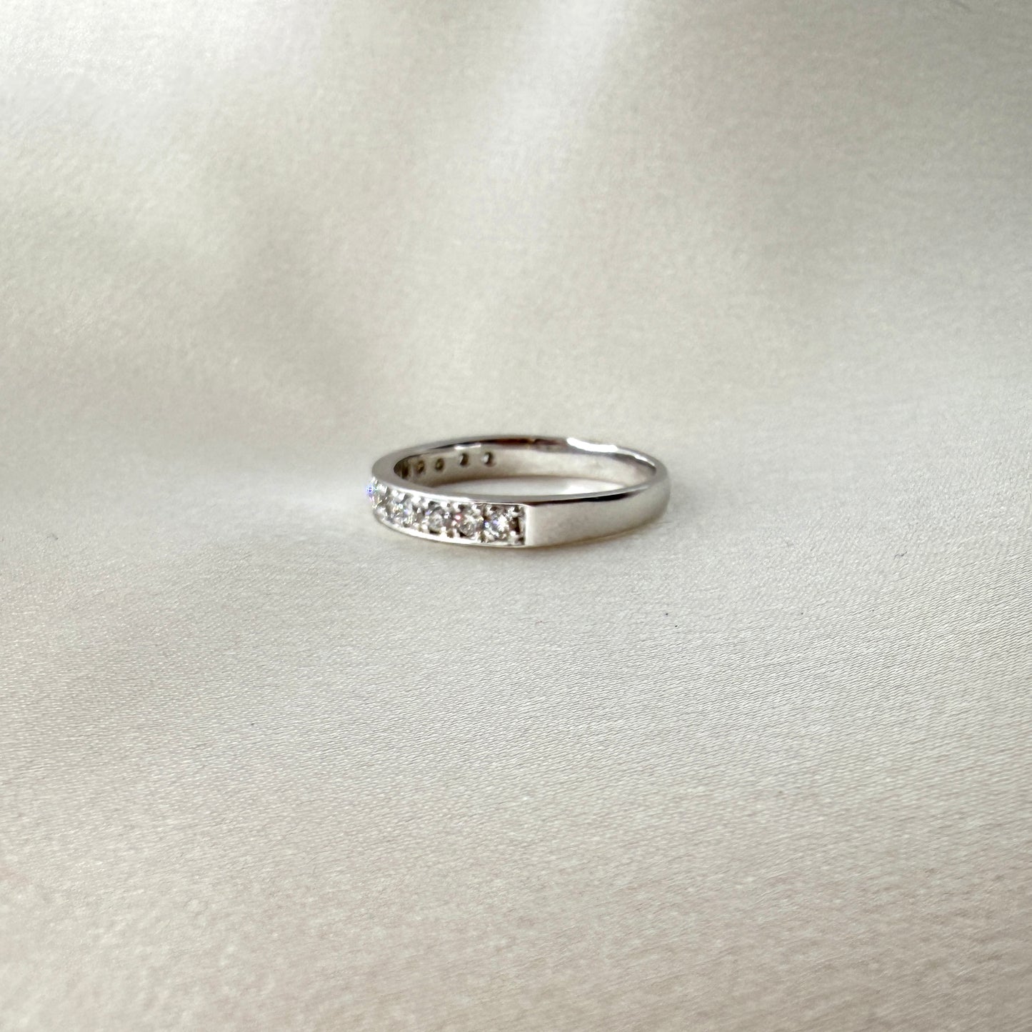 Half Eternity CVD Diamonds Ring RG051