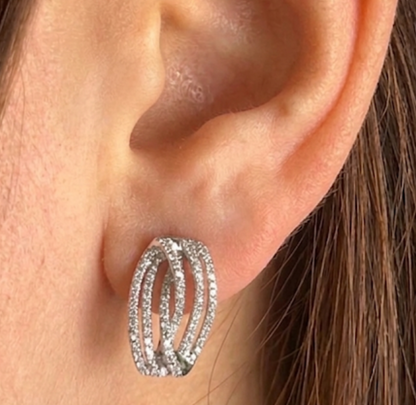 HK Layered Diamond Creole DE019
