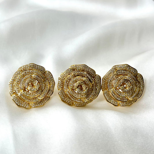 Rose Pave Diamond Set ST020
