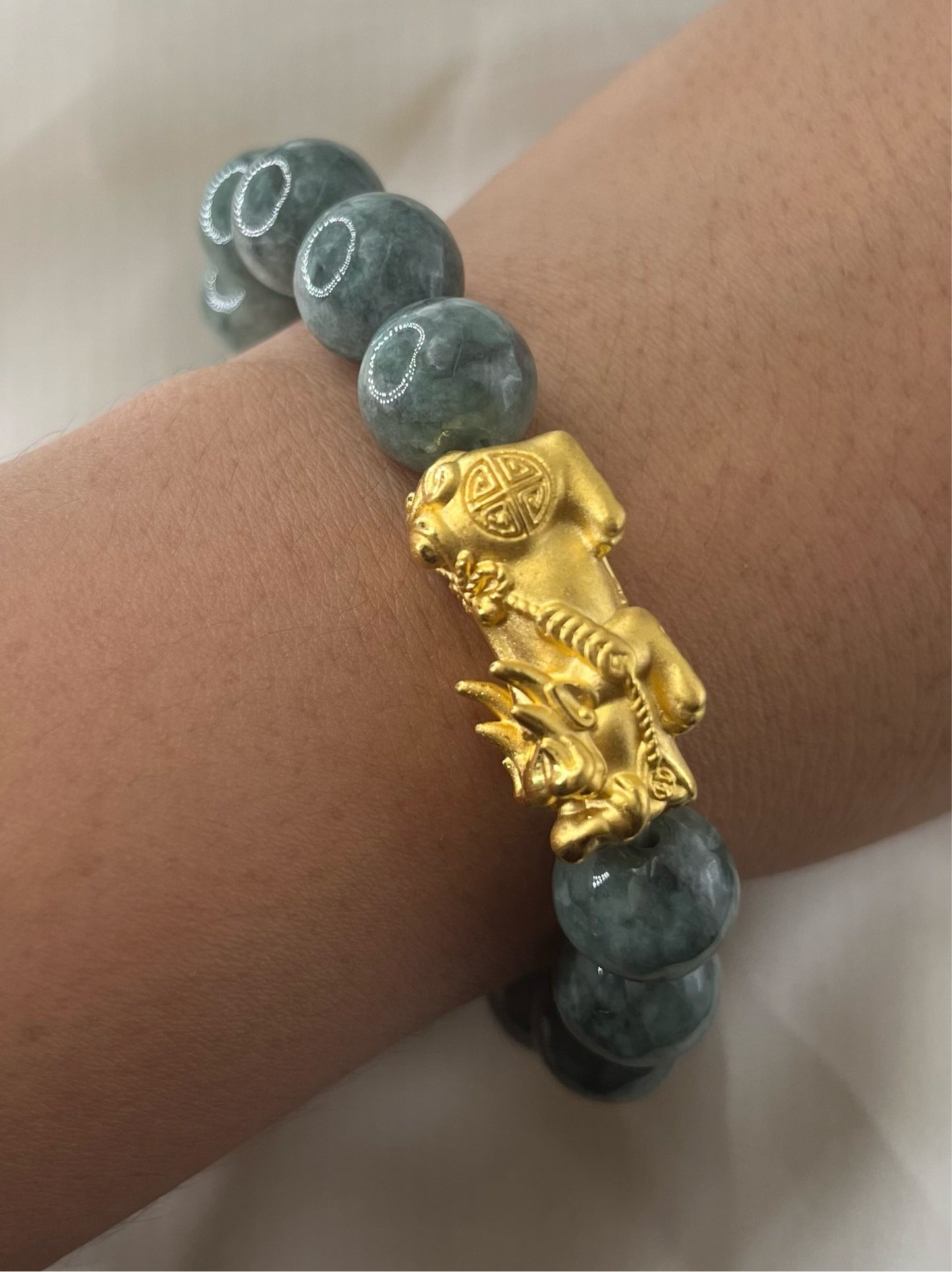 Natural Jade Piao Bracelet BR043