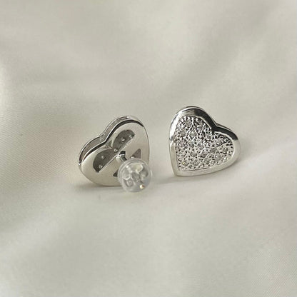 Heart Diamond Earrings ER063