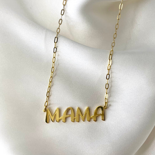 Mama Choker Yellow Gold NL022