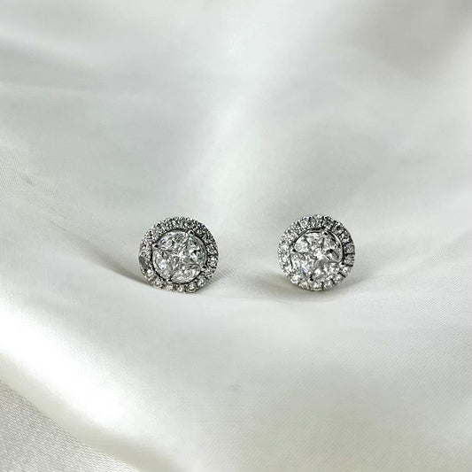 HK Detachable Illusion Earrings ER046