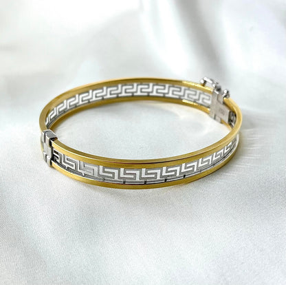 Two Tone Bangle BR010