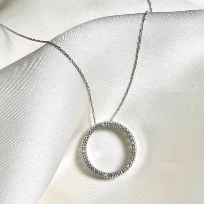 Round Diamond Pendant NL037